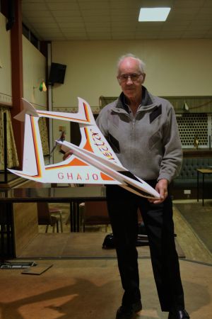 Tony Overton with his Vector 2nd 